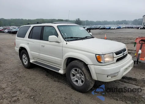 2002 Toyota 4Runner Limited из США, поврежденный, VIN JT3GN87R229000667